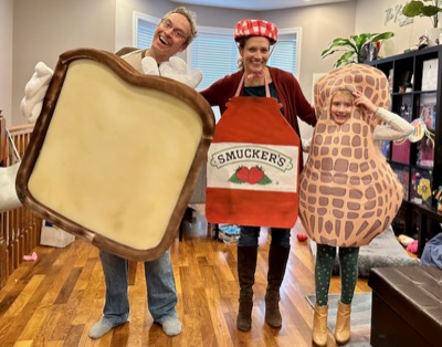 Nate Kontny with his family